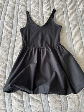 Woman’s small (4) black bubble dress.